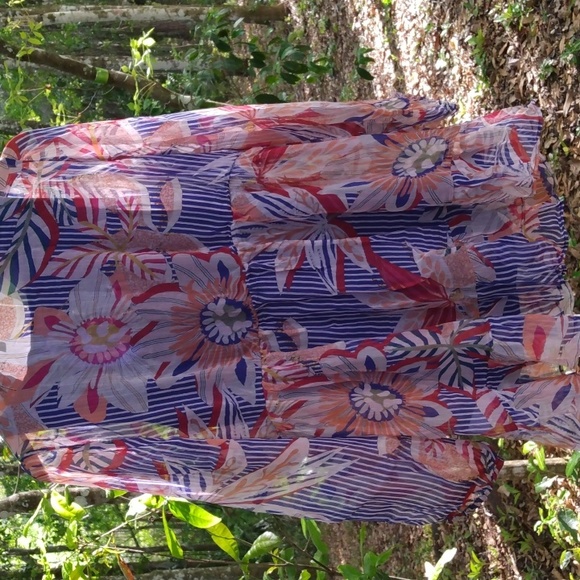 Soft Surroundings Exotic Tunic Sz.M This is a steal!!! Never worn. - Picture 8 of 8